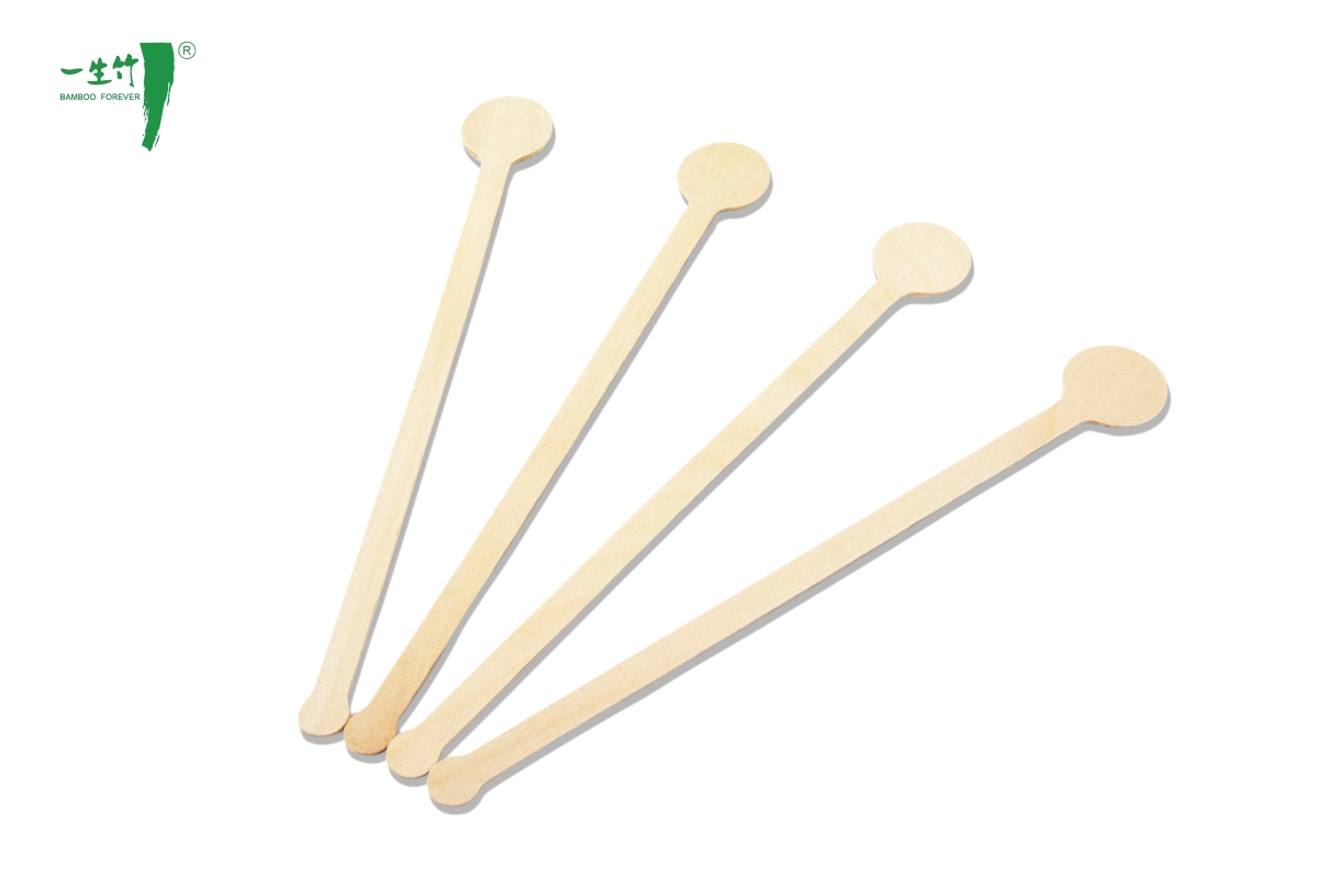 Palito de Café de Madeira – Cabeça Redonda