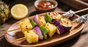 Espetos de Bambu Carbonizados para Grelhagem Segura e Eficiente em Temperaturas Elevadas conforme Padrão GB 4806.1