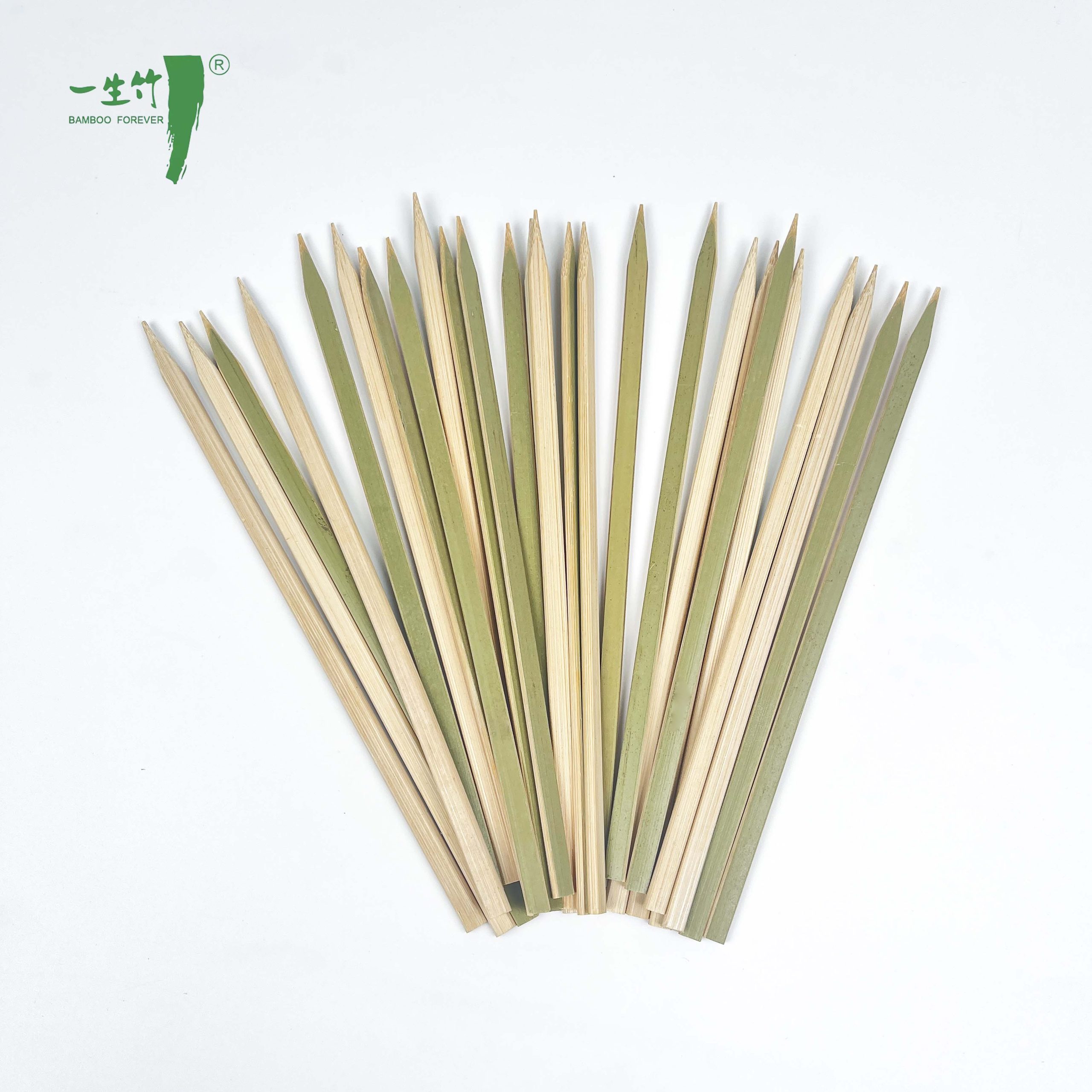Atacado de Palitos de Churrasco de Bambu Descartáveis – Fábrica da China