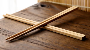 Pauzinhos de bambu versus madeira comparando sustentabilidade processos produtivos e vantagens comerciais